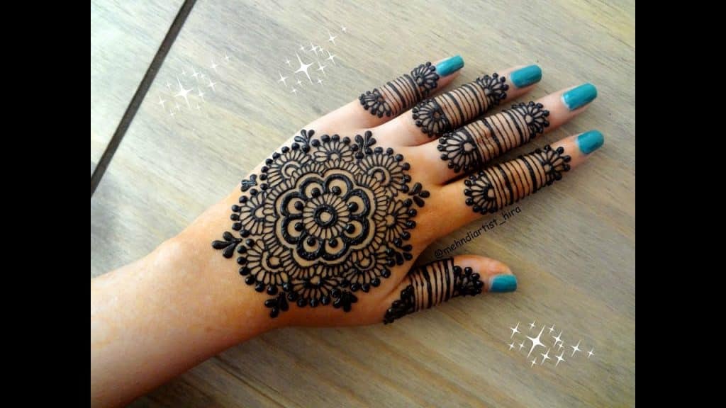 Latest Mehndi Designs For Eid 2018: Hands and Feet