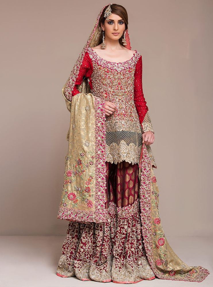 Pakistani Wedding Dresses By Famous Fashion Designers