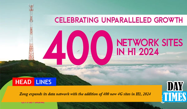 Zong expands its data network with the addition of 400 new 4G sites in H1, 2024