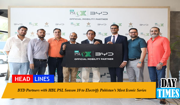 BYD Partners with HBL PSL Season 10 to Electrify Pakistan’s Most Iconic Series