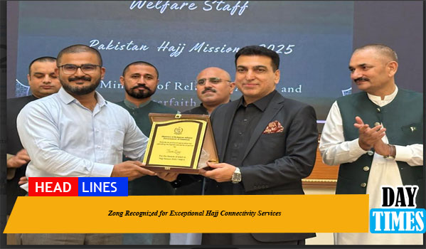 Zong Recognized for Exceptional Hajj Connectivity Services