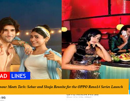 Glamour Meets Tech: Sehar and Shuja Reunite for the OPPO Reno14 Series Launch