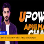 How to Subscribe to Ufone 2 Days Call Package?