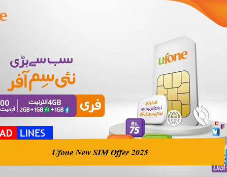 Ufone New SIM Offer 2025