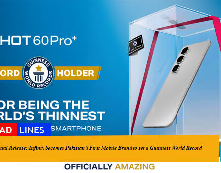 Infinix becomes Pakistan’s First Mobile Brand to set a Guinness World Record